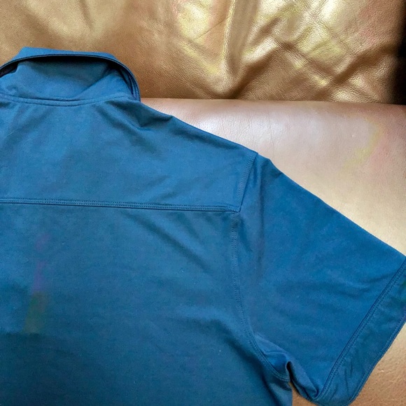 Polo Classic Shirt by Field & Stream in Light Navy Blue Size Small in EUC - Picture 7 of 12